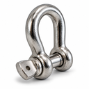 Mil Spec T316 Stainless Steel Screw Pin Anchor Shackle, Drop Forged Non-Magnetic Marine Rigging Shackle for Boat and Chain