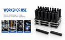 33 PC Transfer Punch Set 1/2" to 1" by 64th