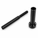 Stainless Steel Black Oxide Invisible Receiver End Fittings, Cable Railing Hardware for 1/8" and 3/16" Cable
