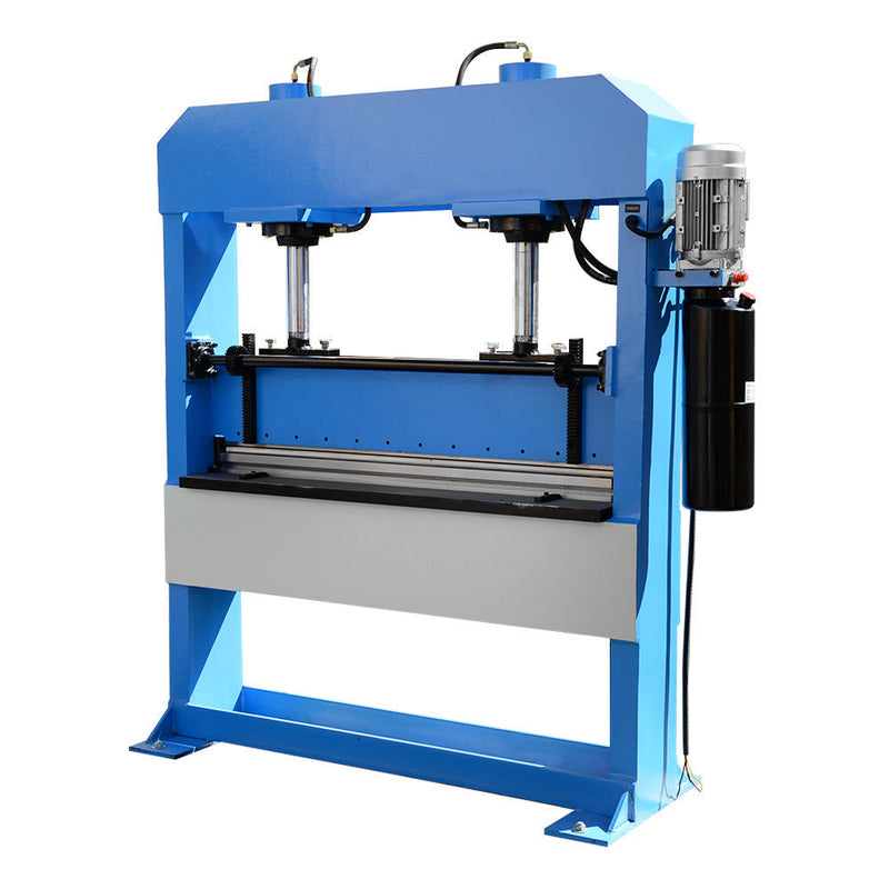 2 Cylinder 3 Phase 220 Volt Electric 30 Ton Hydraulic Press Brake Bender Bending 51" x 3/16"