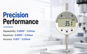 0-1" Digital Electronic Indicator Absolute Gage Gauge Precision Measuring Tool Lug Back
