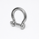 Mil Spec Marine T316 Drop Forged Stainless Steel 1/2" Screw Pin Anchor Shackle 3,000 Lbs WLL