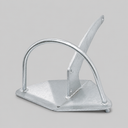 4KG Galvanized Steel Shovel Anchor, Heavy Duty Hot Dipped Fixed Scoop Anchor