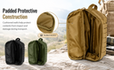 COYOTE Tactical Laser Cut MOLLE Modular Utility Tool Padded Field Pouch