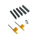 5 PC 1/2" Indexable Carbide Insert Turning Tool Bit Lathe Set