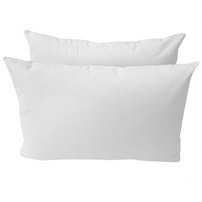 Model-2 5PC Mattress Bolster Back Rest Pillows Cushion Polyester Fiberfill 'INSERT ONLY'-Twin-XL Size