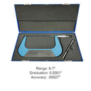 Outside Micrometer Ratchet Stop Thimble Precision Tool for Metalworking, Machinist, Workshop Measurement