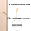 Marine Cable Jaw And Swage Stud Thread Turnbuckle Stainless Steel T316