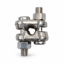Marine Boat T316 Stainless Steel Fist Clip Wire Rope Clip, Drop Forged Cable Clamp for Rigging, Railing, Dock - PACK 4