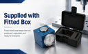 Magnetic Z Axis Dial Setter .0004" Accuracy Gage Offset Pre Tool CNC with Storage Case