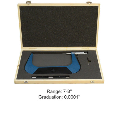 Outside Micrometer Ratchet Stop Thimble Precision Tool for Metalworking, Machinist, Workshop Measurement