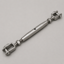 Marine T316 Stainless Steel 5/8" Jaw & Jaw Pipe Turnbuckle 2,800 lbs WLL Rigging