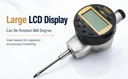 0-1"/.0005" High Precision Electronic Ditigal Indicator Tool Tolerance SPC Readout LCD Display