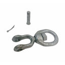 Marine Hot Dipped Galvanized Steel 3/8" Jaw & Eye Swivel Mooring Connector 2,250 lbs WLL