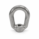 T316 Stainless Steel Drop Forged Eye Nut, Marine Lifting Ring Hardware for Rigging, Chain, Cable, and Industrial Use - PACK 2