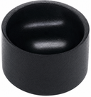 10 Pcs UNC 1/4" - 20 Black Oxide T316 Stainless Steel Round Cap For Jam Nut Cable Rail Rope (RIGHT)