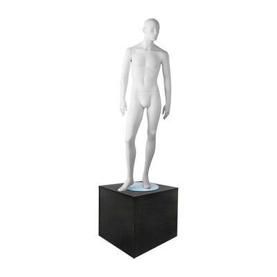 18'' x 24'' Black Knockdown Bases Pedestal Base Box Cube Display Fixture Retail Warehouse