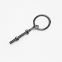 1/4" Marine Ring Eye Bolt 1-3/8" Diameter Bolt Shoulder Stainless Steel T304