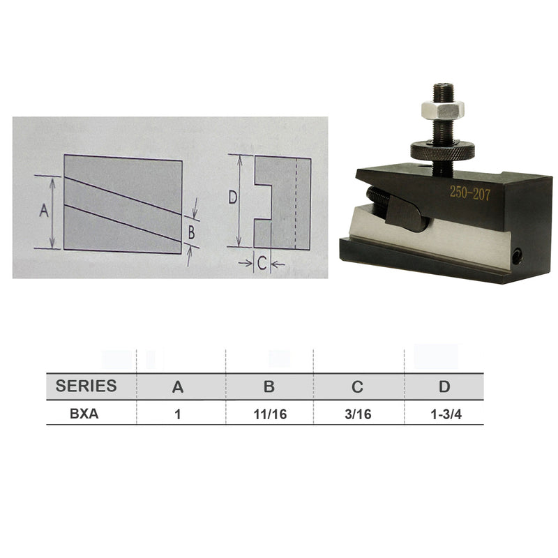 Universal Parting Blade Tool Holder Quick Change Type 