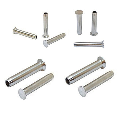 1/4'' Stainless Steel T316 Swage Stemball For Wood Post Cable Railing 10 Pc