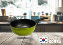 Nonstick 3D Diamond Coating  Wok Frying Pan Cookware 8" (20cm)-MADE IN KOREA
