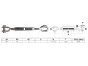 Mil-spec Jaw Eye Turnbuckle Stainless Steel T316