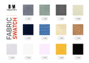 Polyester Fabric Sample Swatch Set for Outdoor Daybed,Patio Porch Swing Bed | 13 Colors
