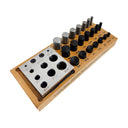 21 Pc Set Disc Cutter Doming Flat Concave Convex Tops 1/4" to 5/8"