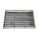 Heavy Duty 36" x 20" Stainless Steel Flat Top Griddle Grill Plancha for Triple Burner Extra Rib Double Bottom