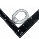 5 Pc Hot Dipped Galvanized 1/2" Eye Nut with 5/8"-11 UNC Tap 3,600 Lbs WLL