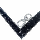 1/4" galvanized eye to eye marine swivel, 850 lbs load capacity