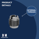 Marine Grade Threaded Lag Insert Cable Rail Screw Stainless Steel T303