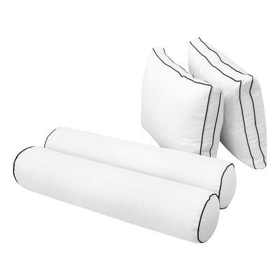 Model-1 QUEEN SIZE Daybed Mattress Bolster Pillow Cushion Outdoor COVER ONLY