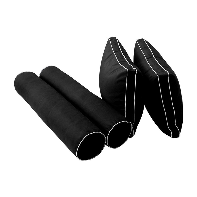 Model-1 QUEEN SIZE Daybed Mattress Bolster Pillow Cushion Outdoor COVER ONLY