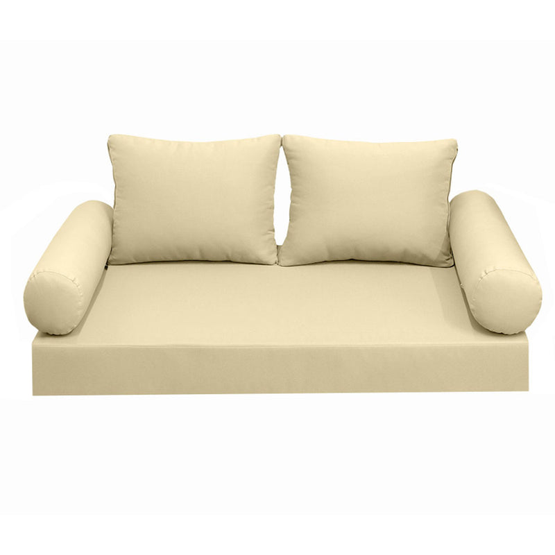 Model-1 QUEEN SIZE Daybed Mattress Bolster Pillow Cushion Outdoor COVER ONLY