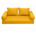 Model-1 QUEEN SIZE Outdoor Daybed Mattress Bolster Cushion Cover Complete Set