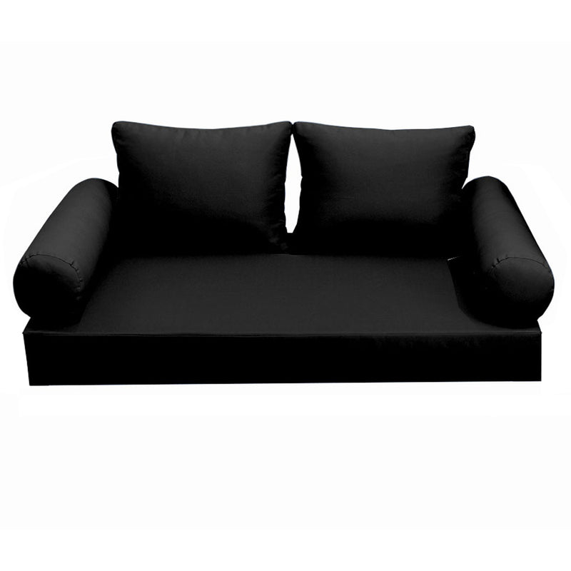 Model-1 QUEEN SIZE Daybed Mattress Bolster Pillow Cushion Outdoor COVER ONLY