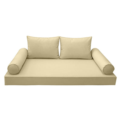 Model-1 QUEEN SIZE Daybed Mattress Bolster Pillow Cushion Outdoor COVER ONLY