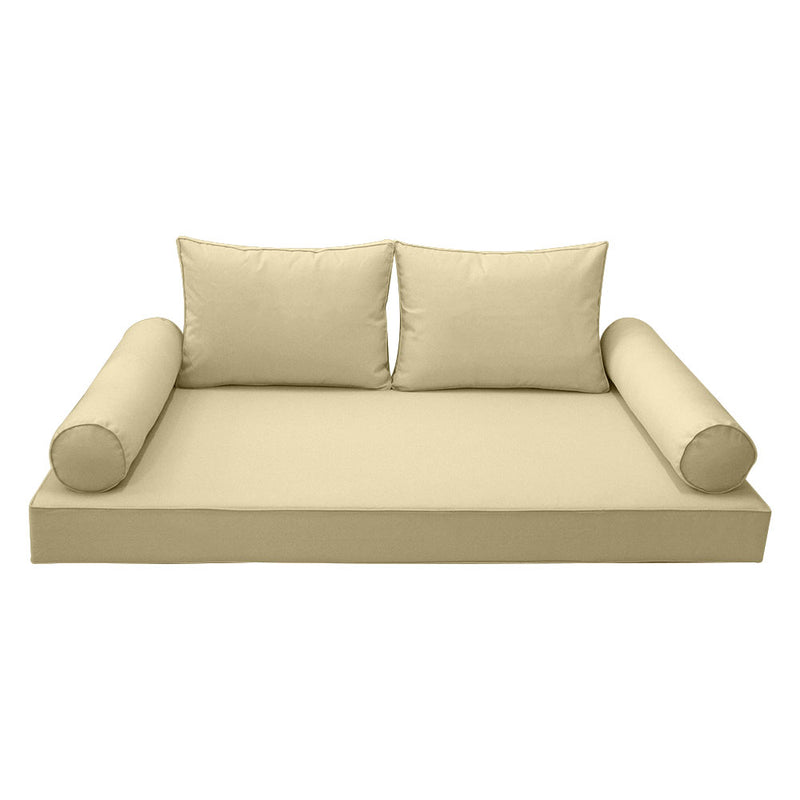 Model-1 QUEEN SIZE Daybed Mattress Bolster Pillow Cushion Outdoor COVER ONLY