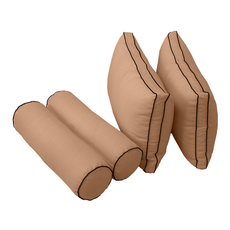 Model-2 QUEEN SIZE Daybed Mattress Bolster Pillow Cushion Outdoor COVER ONLY