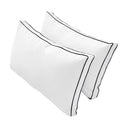 Model-2 QUEEN SIZE Bolster & Back Pillow Cushion Outdoor SLIP COVER ONLY