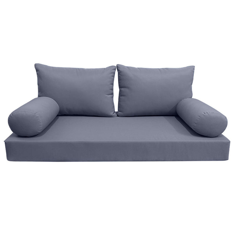 Model-2 QUEEN SIZE Daybed Mattress Bolster Pillow Cushion Outdoor COVER ONLY