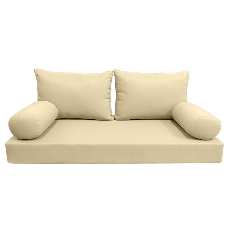 Model-2 QUEEN SIZE Daybed Mattress Bolster Pillow Cushion Outdoor COVER ONLY