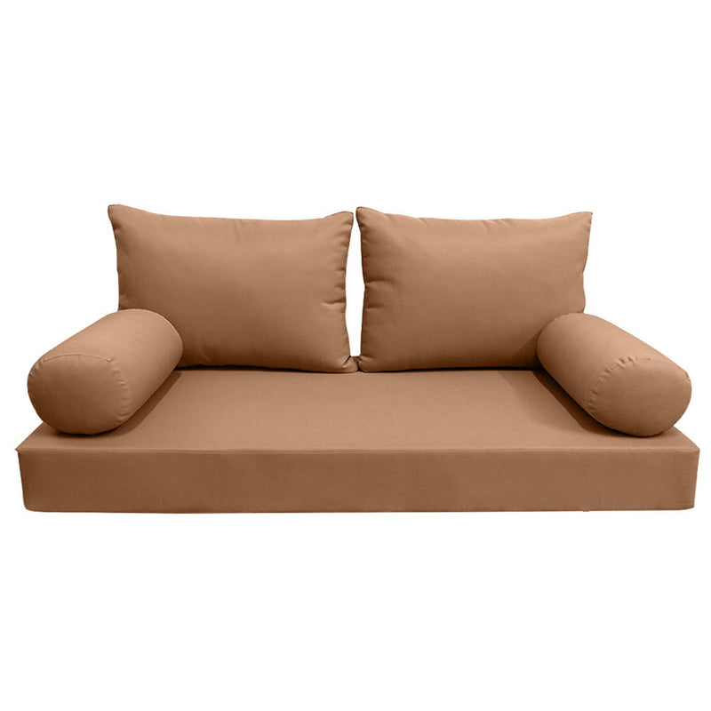 Model-2 QUEEN SIZE Daybed Mattress Bolster Pillow Cushion Outdoor COVER ONLY