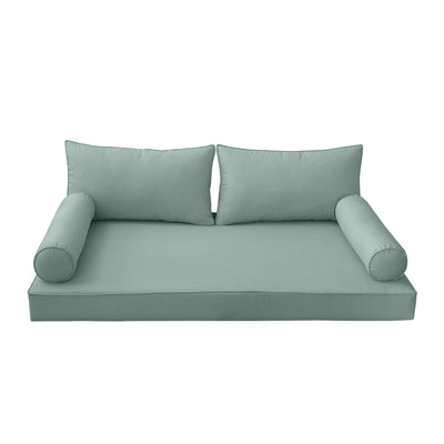 Model-2 QUEEN SIZE Daybed Mattress Bolster Pillow Cushion Outdoor COVER ONLY