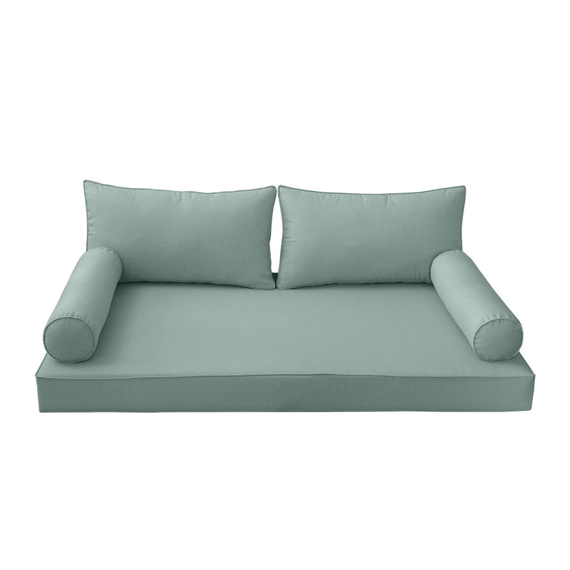 Model-2 QUEEN SIZE Daybed Mattress Bolster Pillow Cushion Outdoor COVER ONLY