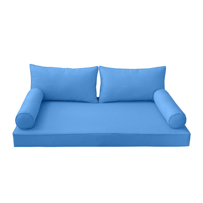 Model-2 QUEEN SIZE Daybed Mattress Bolster Pillow Cushion Outdoor COVER ONLY