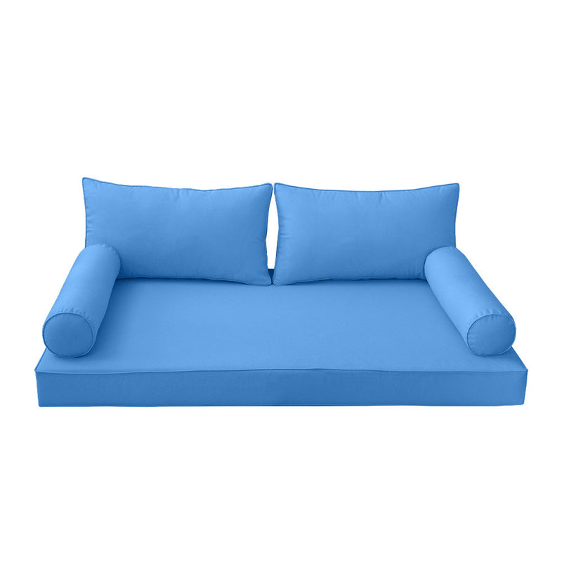 Model-2 QUEEN SIZE Daybed Mattress Bolster Pillow Cushion Outdoor COVER ONLY