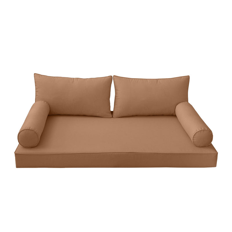 Model-2 QUEEN SIZE Daybed Mattress Bolster Pillow Cushion Outdoor COVER ONLY