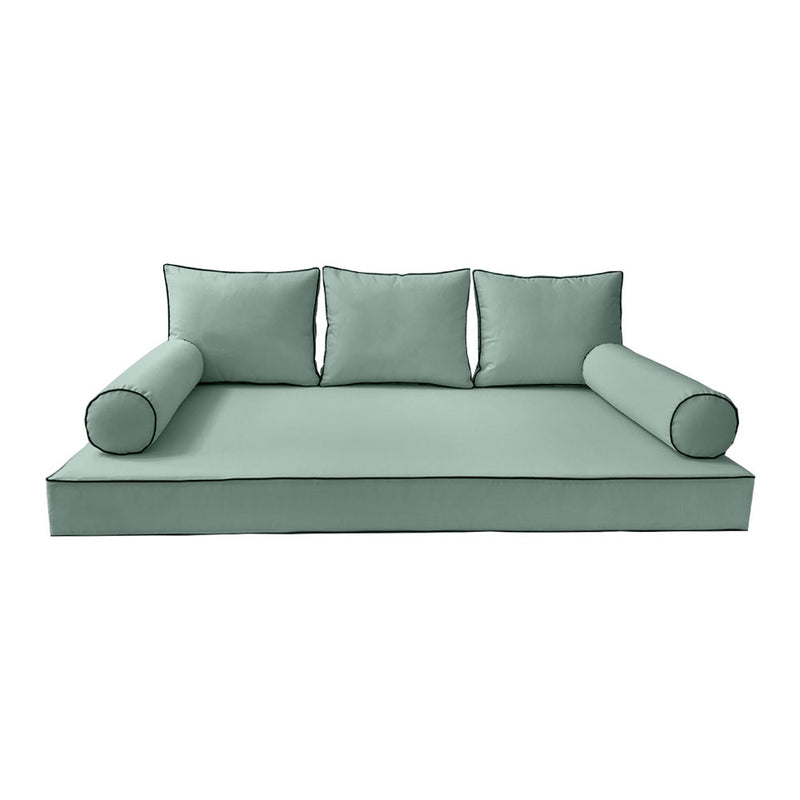 Model-3 QUEEN SIZE Daybed Mattress Bolster Pillow Cushion Outdoor COVER ONLY